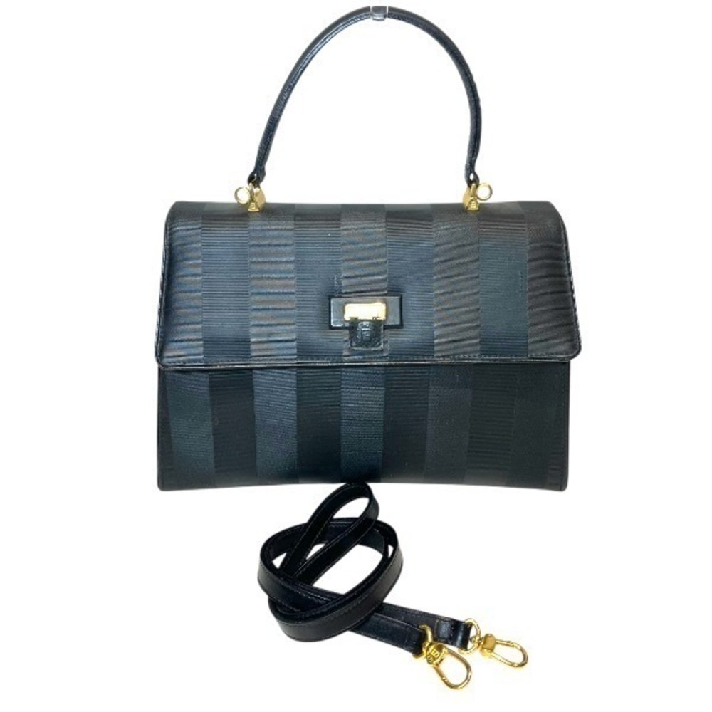 Fendi Pequin Bag Handbag Shoulder